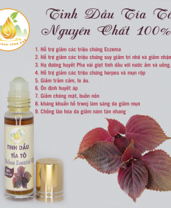 tinh dầu tía tô nguyên chất